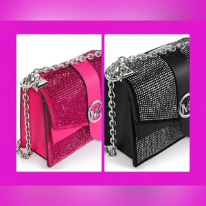 Michael Kors Rhinestone Greenwich Handbag